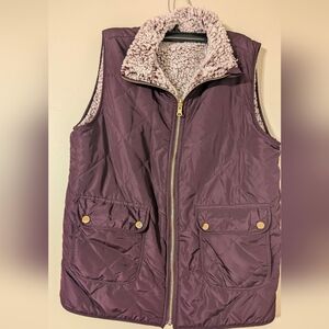 Women's Puffer Purple Vest